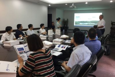 Promoting meeting in Wuxi Architectural Design and Research Institute